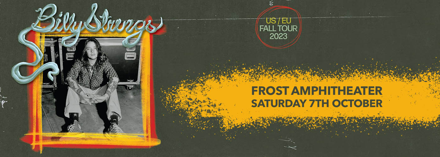 Billy Strings at Frost Amphitheater