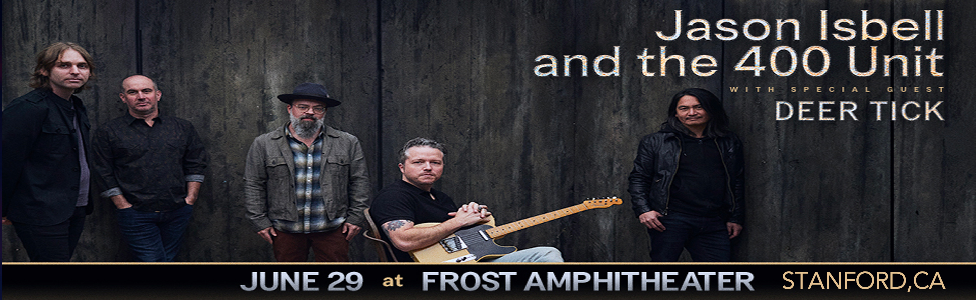 Jason Isbell & The 400 Unit at Frost Amphitheater