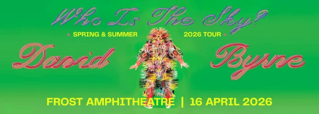 David Byrne at Frost Amphitheater